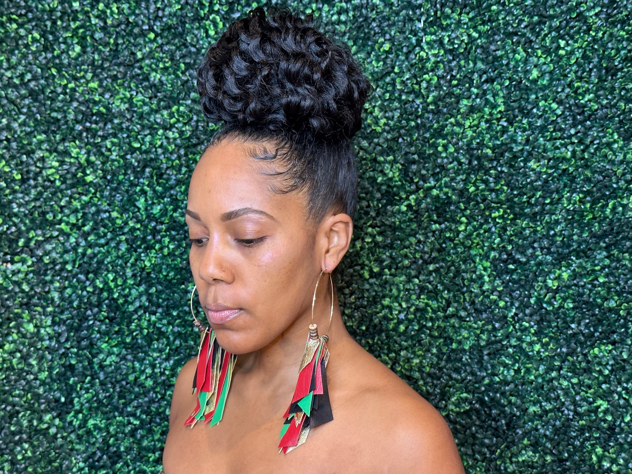 BLK HERITAGE KULTURE COLLECTION | FUNKY FRESH HOOPS