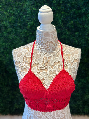 GODDESS BRA | RED