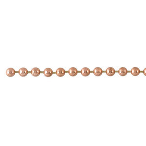 COPPER FLASH PLATED 3.2MM | BALL CHAIN