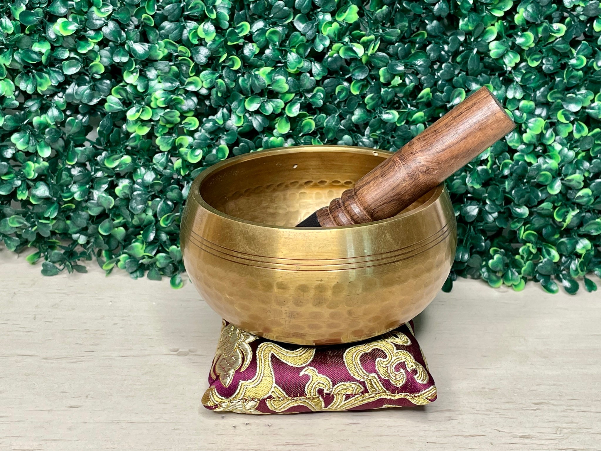 GOLD DIMPLE HAND HAMMERED | SINGING BOWL
