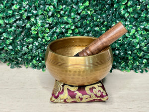 GOLD DIMPLE HAND HAMMERED | SINGING BOWL